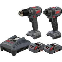 Compact Drill & Screwdriver Cordless Combo Tool Kit, Lithium-Ion, 20 V Sécurité Médic