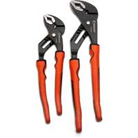 Grip Zone V-Jaw Tongue & Groove Plier Set with Dual Material Rawhide Handle, 2 Pieces Sécurité Médic