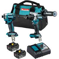 LXT Brushless Cordless Impact Driver & Hammer Drill/Driver Combo Kit, 18 V Sécurité Médic