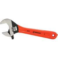 Adjustable Wrench, 6" L, 0.937" Max Width, Black Oxide Sécurité Médic