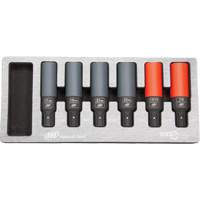 SAE/Metric Lug Nut Impact Socket Set, 6 Pcs, Impact Sécurité Médic