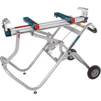 Gravity-Rise Miter Saw Stand with Wheels Sécurité Médic