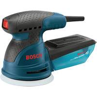 Single-Speed Palm Random Orbit Sander/Polisher, 5" Sand Paper, 2.5 A, 120 V Sécurité Médic