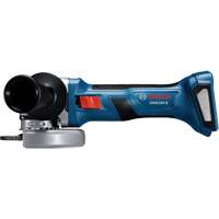 Rectifieuse angulaire sans balais avec interrupteur coulissant, Roue de 4-1/2", 18 V Sécurité Médic