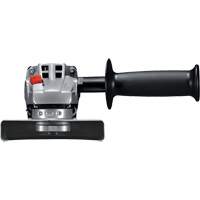Rectifieuse angulaire sans balais avec interrupteur coulissant, Roue de 4-1/2", 18 V Sécurité Médic