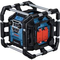 Jobsite Radio with Bluetooth&reg; 5.0 & Power Station, Lithium-Ion, 18 V Sécurité Médic