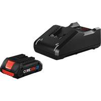 Starter Kit with CORE18V&reg; 4 Ah Advanced Power Battery & Charger, 18 V, Lithium-Ion Sécurité Médic