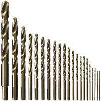 Drill Bit Set, 21 Pieces, Cobalt Sécurité Médic