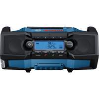 Compact Jobsite Radio with Bluetooth&reg; 5.0, Lithium-Ion, 18 V Sécurité Médic