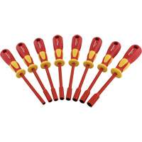 Metric Insulated Nut Driver Set, 1000 V, 8 Pcs Sécurité Médic
