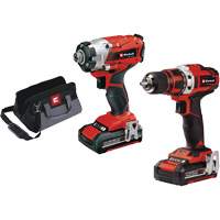Cordless 1/2” Drill/Driver & 1/4” Impact Kit, 18 V Sécurité Médic