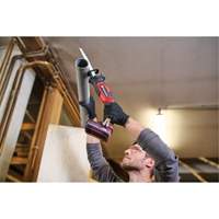 Cordless Compact One-Handed Reciprocating Saw (Tool Only), 18 V, Lithium-Ion Battery, 0-3000 SPM Sécurité Médic