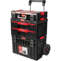 3-Piece Arx&reg; Rolling Toolbox Base Set, 25-1/5" x 19" x 42-2/5", Black Sécurité Médic