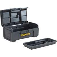 Toolbox, 16" W x Black/Yellow Sécurité Médic
