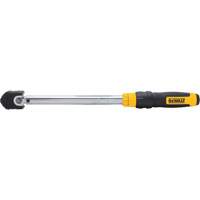 Micrometer Torque Wrench, Click, 3/8" Square Drive, 20 - 100 ft-lbs./27.11-135. 58 N.m Sécurité Médic