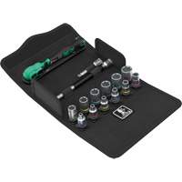 Jeu de cl&eacute; &agrave; cliquet SA 13 Zyklop Comfort avec levier dinversion, 15 Mcx, Prise de 1/4" Sécurité Médic