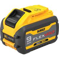FLEXVOLT&reg; Battery, Lithium-Ion, 20 V/60 V, 9 Ah Sécurité Médic