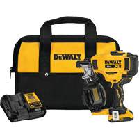 15° Cordless Coil Roofing Nailer Kit, 20 V, Lithium-Ion Sécurité Médic