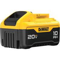 Max* Battery Pack, Lithium-Ion, 20 V, 10 Ah Sécurité Médic