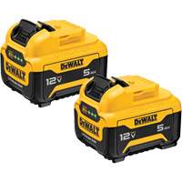 Max* Battery Packs, Lithium-Ion, 12 V, 5 Ah Sécurité Médic