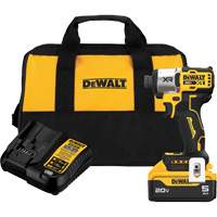XR&reg; 3-Speed Brushless Cordless Impact Driver Kit, 20 V, 1/4" Socket Sécurité Médic
