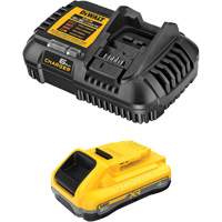 XR POWERPACK Battery & Charger Kit, Lithium-Ion, 20 V, 4 Ah Sécurité Médic