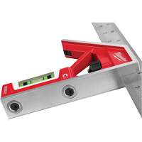 Magnetic Combination Square, 12" L, Stainless Steel, Plain Sécurité Médic
