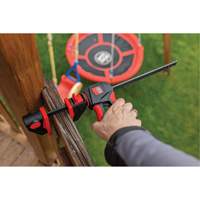 One-Hand Bar Trigger Clamps with 360° Rotating Handle Set, 12" (304.8 mm) Sécurité Médic