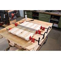 Heavy-Duty I-Beam Steel Bar Clamp, 36" (914.4 mm) Capacity, 2" (50.8 mm) Throat Depth Sécurité Médic