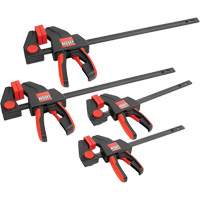 4-Piece Medium & Large Trigger Clamps Set, 12" (304.8 mm)/6" (152.4 mm) Sécurité Médic