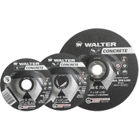 Depressed Centre Grinding Wheels - Concrete Type 27, 4-1/2" x 1/8", 7/8" Arbor, Type 27 Sécurité Médic