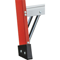 6600 AA Series Industrial Extra Heavy-Duty 2-Way Stepladders, Fibreglass, 375 lbs. Capacity, 4' Sécurité Médic