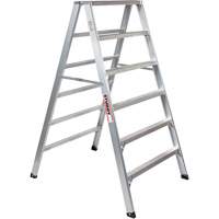 Saw Horse, 6' H x 30" W x 300 lbs. Capacity, Aluminum Sécurité Médic