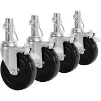 Set of Casters for Scaffolding Sécurité Médic