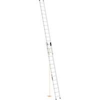 &eacute;chelle coulissante Jobsite Series, Cap 250 lb, 28' h, Calibre 3 Sécurité Médic