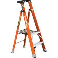 Safespace Platform Step Ladder, 2', 300 lbs. Cap. Sécurité Médic