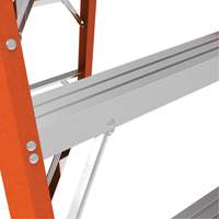 Safespace Platform Step Ladder, 12', 300 lbs. Cap. Sécurité Médic