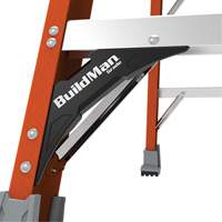 Safespace Platform Step Ladder, 12', 300 lbs. Cap. Sécurité Médic