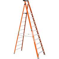 Safespace Platform Step Ladder, 10', 300 lbs. Cap. Sécurité Médic