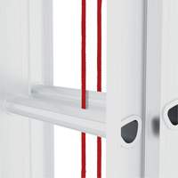 &eacute;chelle coulissante Jobsite Series, Cap 200 lb, 24' h, Calibre 3 Sécurité Médic