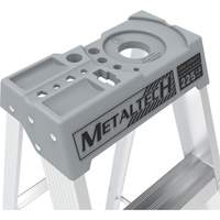 Escabeau avec plateau &agrave; peinture, 10', Aluminium, Capacit&eacute; 225 lb, Type 2 Sécurité Médic