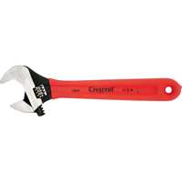 Crescent Adjustable Wrenches, 8" L, 1-1/8" Max Width, Black Sécurité Médic