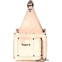 Electrical & Maintenance Tool Pouches, Leather, 17 Pockets, Beige Sécurité Médic