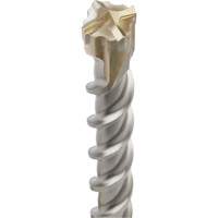 M&egrave;che de perceuse &agrave; percussion &agrave; quatre cannelures SDS-Plus MX4 , 1", Tige SDS-Plus, Carbure Sécurité Médic