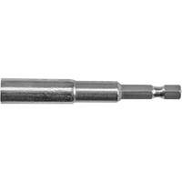 Hex Shank Bit Extension, 12" Length, 7/16" Shank Sécurité Médic