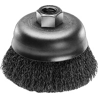 Crimped Wire Cup Brush Sécurité Médic