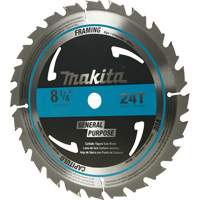 Carbide-Tipped Circular Framing Saw Blade, 8-1/4", 24 Teeth, Wood Use Sécurité Médic