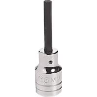 Socket Bit, Hex, 18 mm x 4" L, 1/2" Drive Sécurité Médic