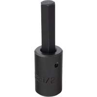Socket Bit, Hex, 1/2" x 3-5/8" L, 1/2" Drive Sécurité Médic
