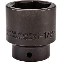 Socket, Impact, 1-1/2", 1/2" Drive, 6 Points Sécurité Médic